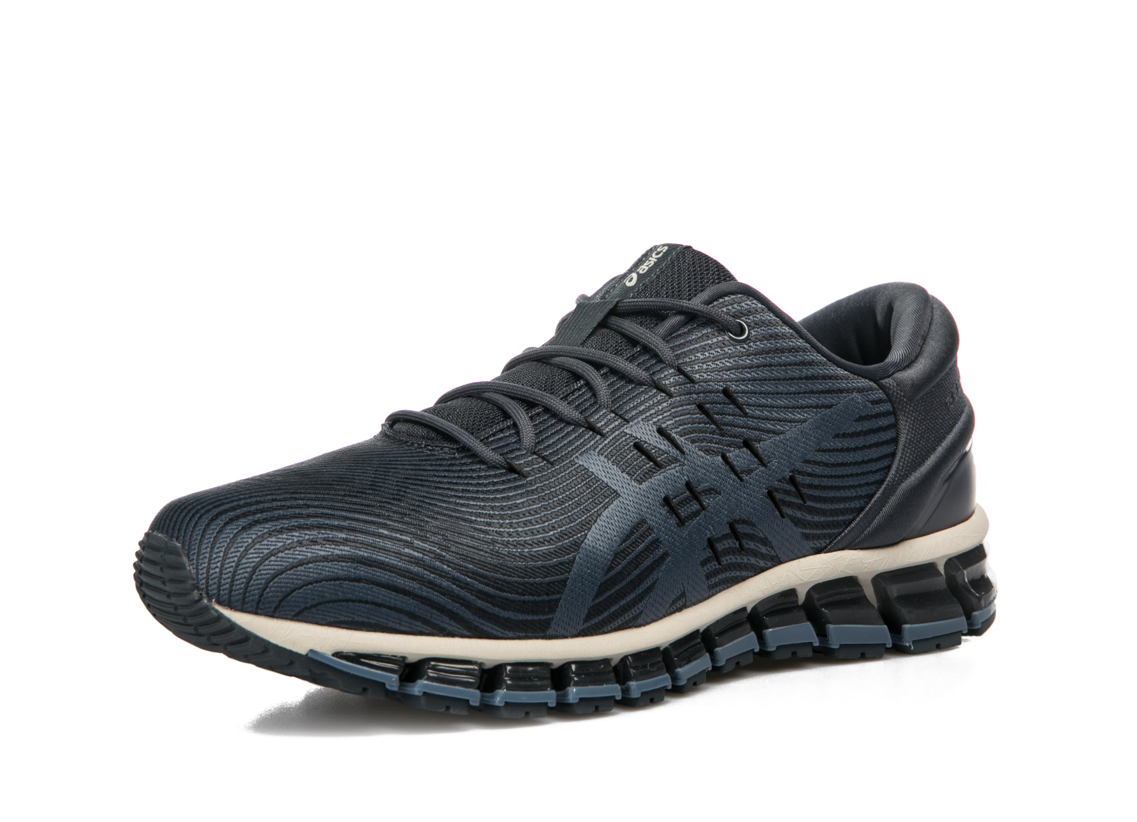 Men\'s ASICS GEL-Quantum 360 4 in Navy/Gray Gradient- Size 13 Men - 1021A028-023 Amazon.com | ASICS Gel-Quantum 360 4 Mens Running Trainers  main image 3
