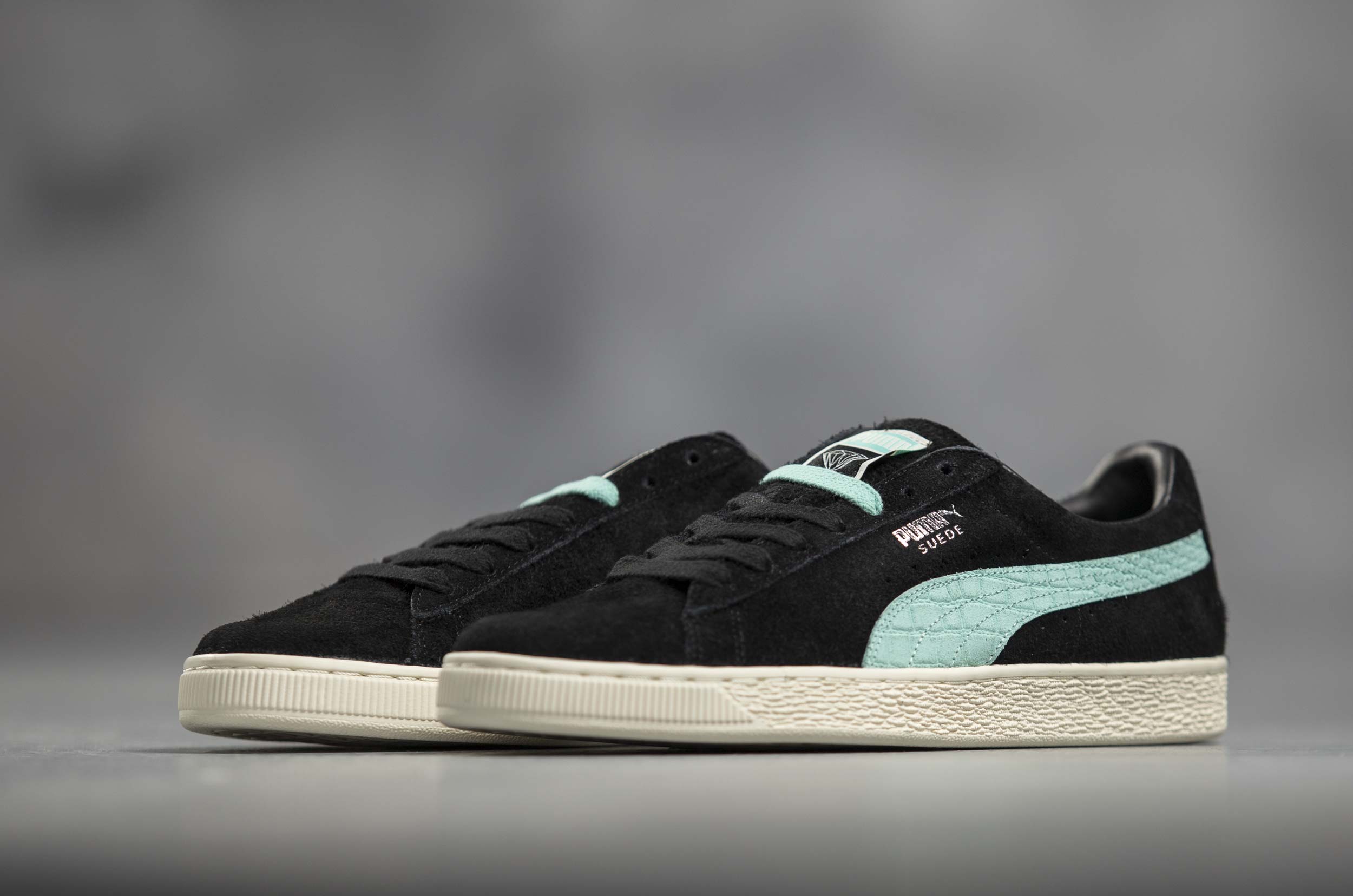 PUMA X DIAMOND SUEDE 365650 Black - Outletcenter.gr