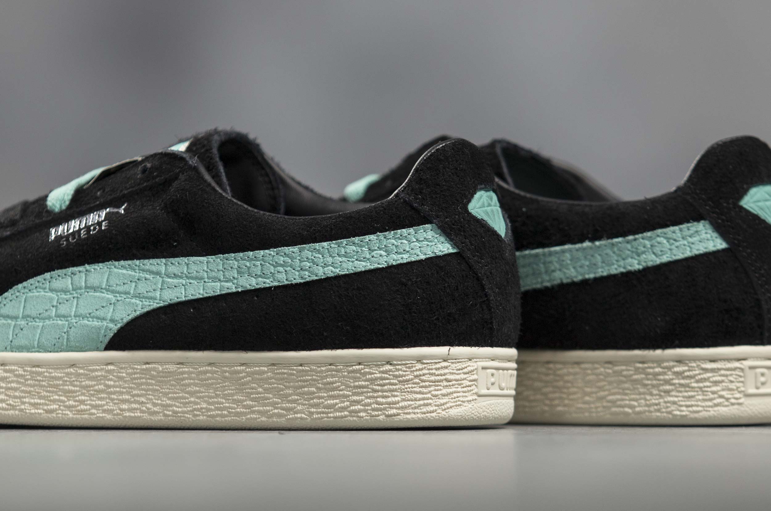 PUMA X DIAMOND SUEDE 365650 Black - Outletcenter.gr