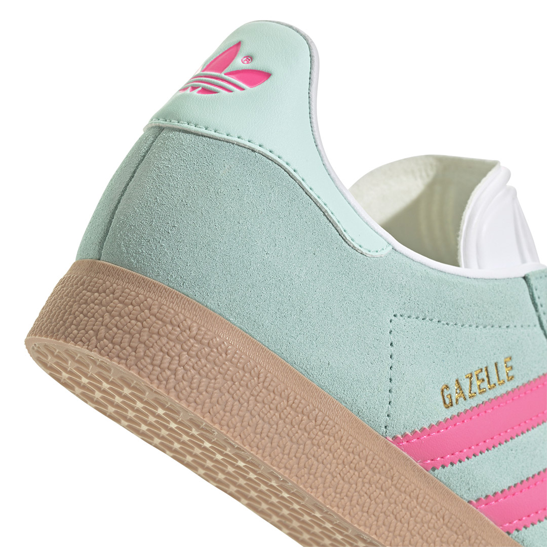 adidas gazelle silver green womens adidas Gazelle Indoor - Unisex