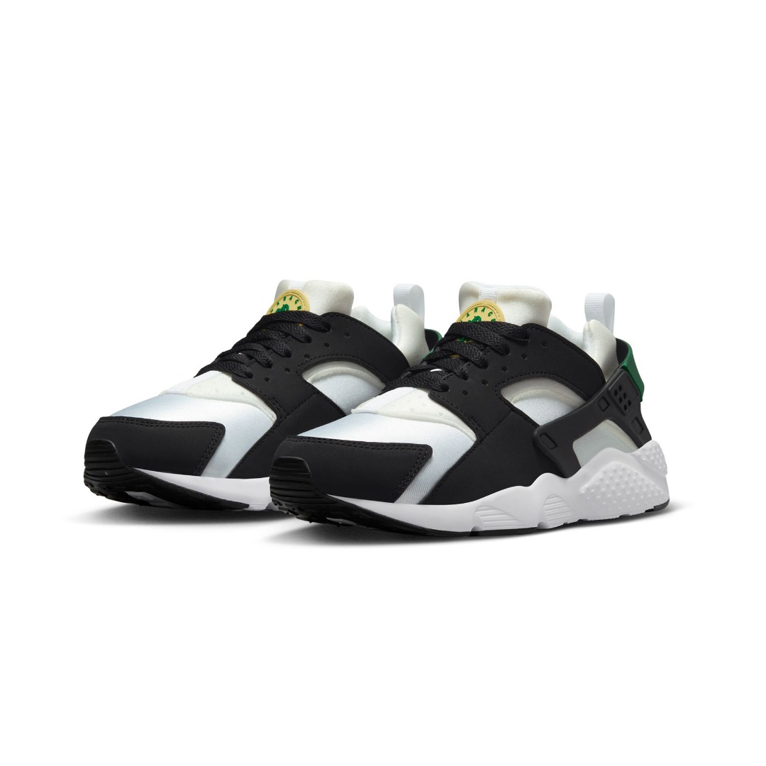nike huarache black white