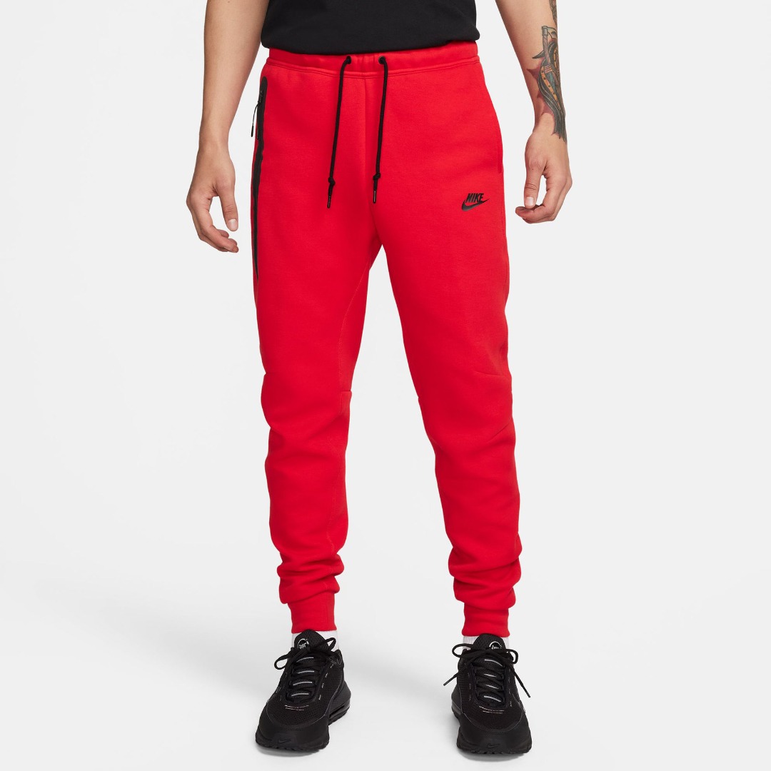 NIKE M NK TCH FLEECE JGGR FZ4710-657 Βordeaux