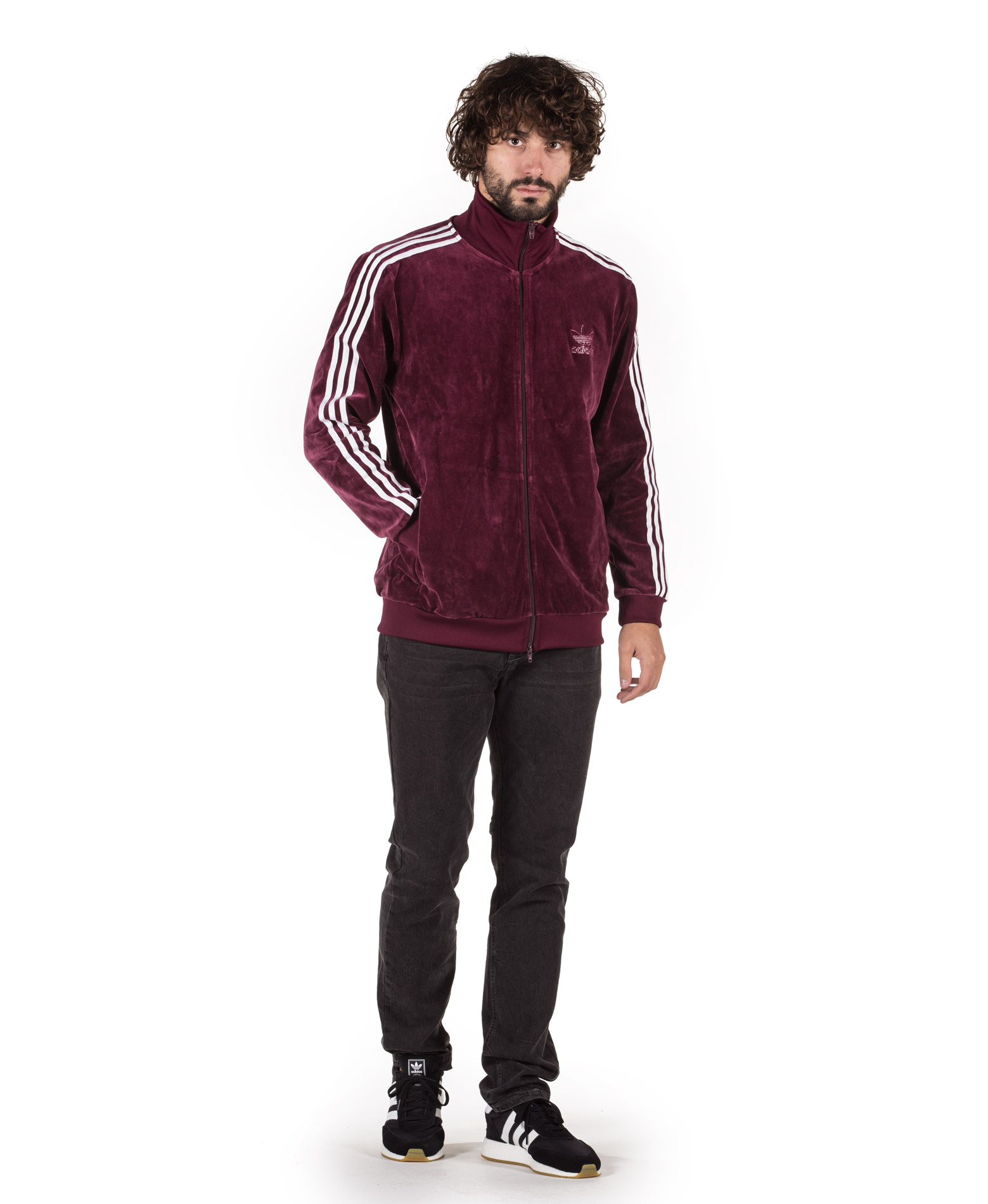 adidas Originals VELOUR BB TT DH5789 Βordeaux - Outletcenter.gr