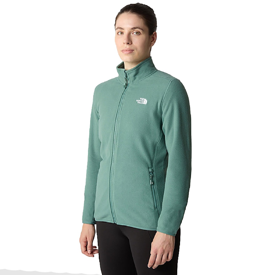 THE NORTH FACE WOMEN’S 100 GLACIER FZ NF0A855OI0FI0F Χακί